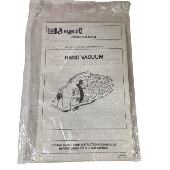 Dirt Devil 103 Handheld Vacuum Hand Vac Cleaner - Red Made in USA - WORKS VIDEO - Picture 14 of 16